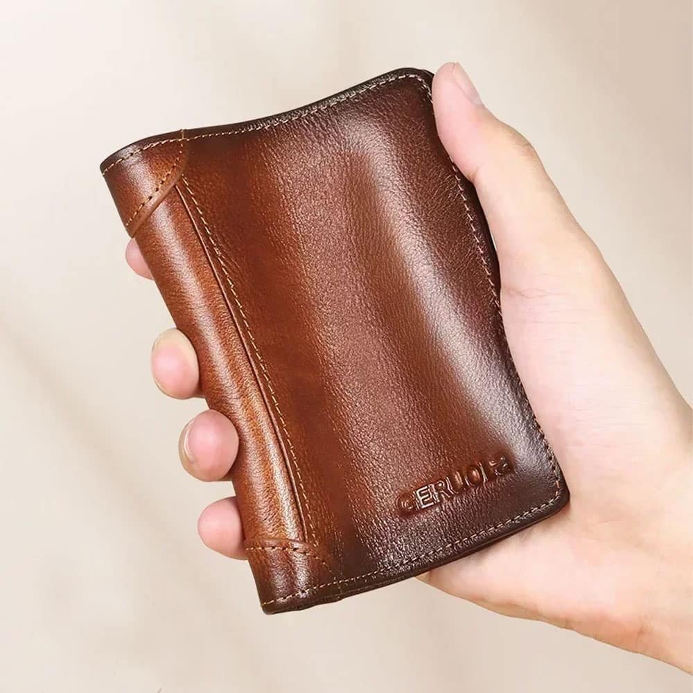Taktische Dreifach-Lederbrieftasche – Bild 5